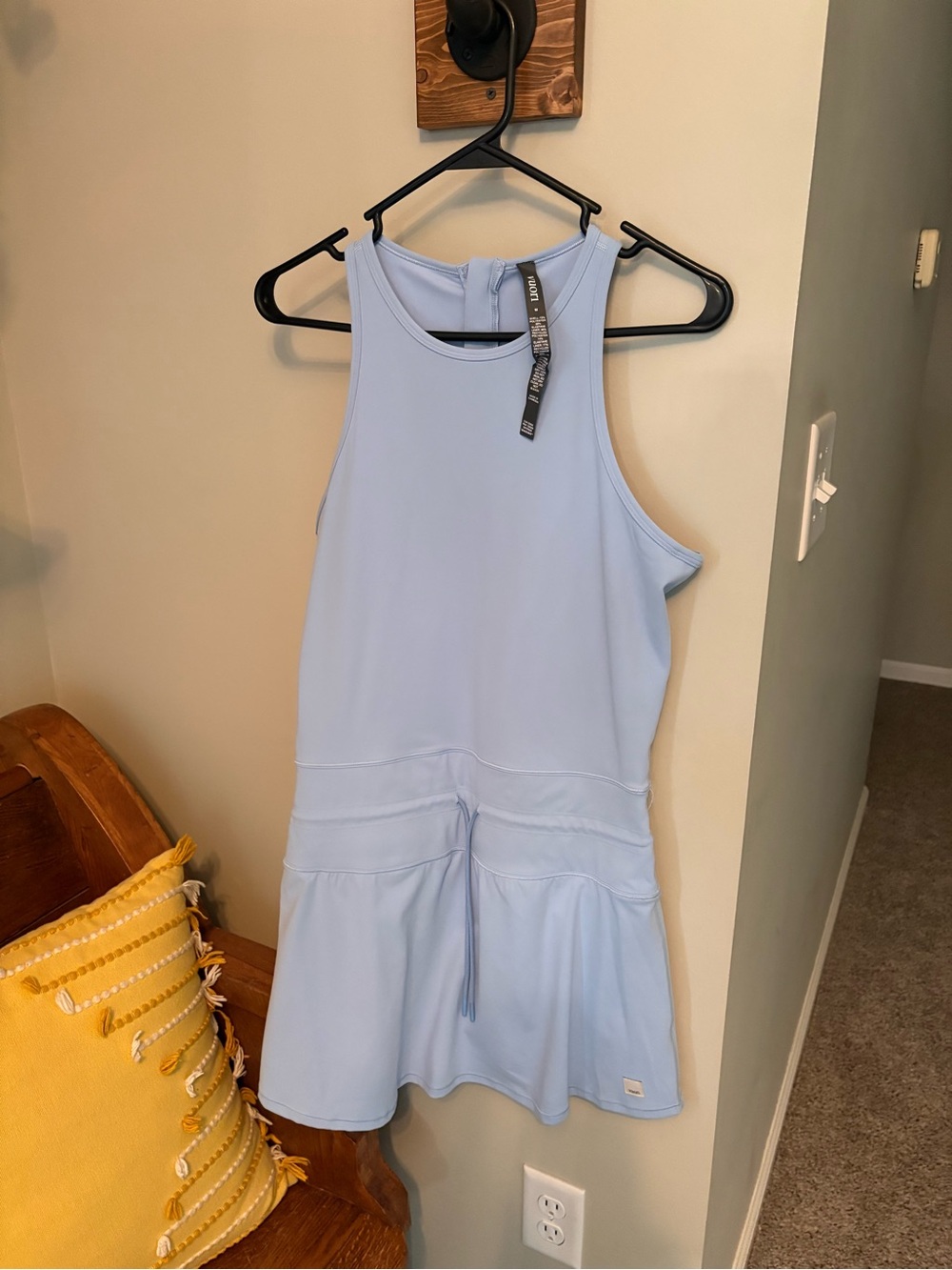 Vuori Daily Tennis dress - Surf blue - Picture 3 of 5